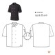 Veste de cuisinier Molinel Blake MC