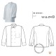 Veste de cuisine chef VDNSP