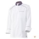 Veste cookspirit col bleu marine Molinel