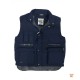 Gilet multipoches Sierra bleu