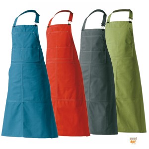 Tablier de cuisinier ou de fleuriste couleur uni