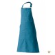 Tablier de serveur couleur uni bleu