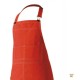 Tablier de sommlier couleur uni rouge