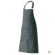 Tablier de serveur couleur uni gris