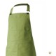 Tablier de sommelier couleur uni vert anis