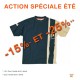 Tee-shirt MST77BL moderne en coton MACH SPRING