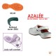 Sabot blanc AZALEE
