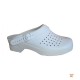 Sabot ANGELBA Blanc perforé