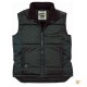 Gilet matelassé noir sans manche fidji