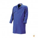 Blouse bleue avec pressions