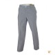 Pantalon de cuisine classique blanc/bleu