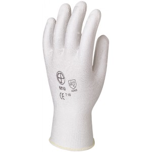 GANTS HPPE PAUME ENDUITE PU BLANC